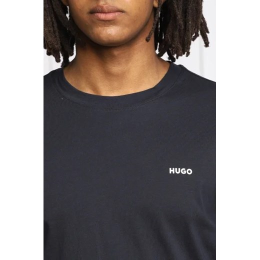 HUGO T-shirt Dero222 | Regular Fit M wyprzedaż Gomez Fashion Store