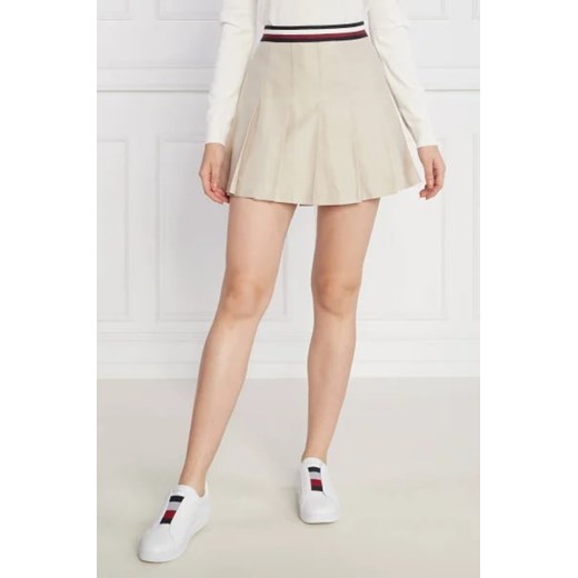 Tommy Hilfiger Spódnica GLOBAL STP PLEATED ze sklepu Gomez Fashion Store w kategorii Spódnice - zdjęcie 172819492