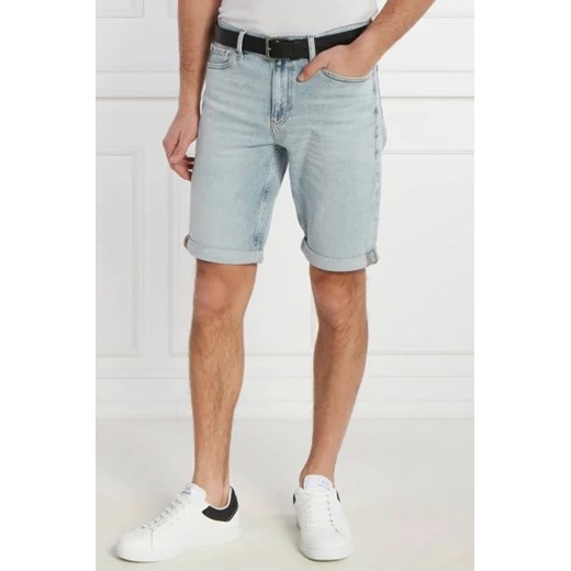 Spodenki męskie Calvin Klein z elastanu