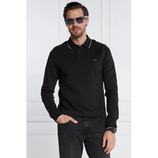 Calvin Klein Polo TIPPING | Slim Fit | stretch pique Calvin Klein S okazja Gomez Fashion Store