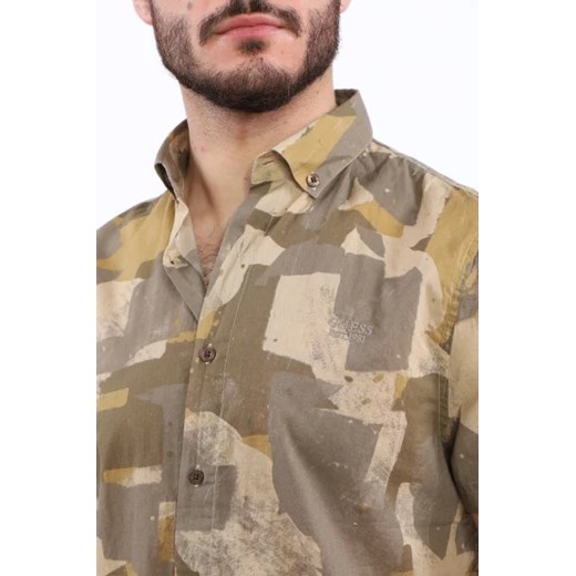 GUESS Koszula SS COLLINS | Regular Fit Guess S okazyjna cena Gomez Fashion Store