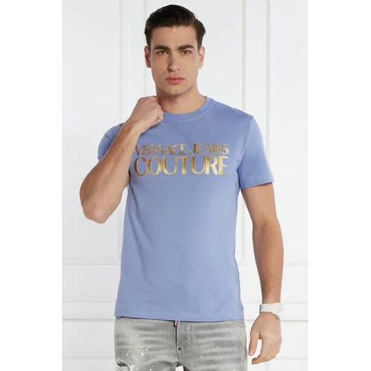 Versace Jeans Couture T-shirt MAGLIETTA | Slim Fit ze sklepu Gomez Fashion Store w kategorii T-shirty męskie - zdjęcie 172821214