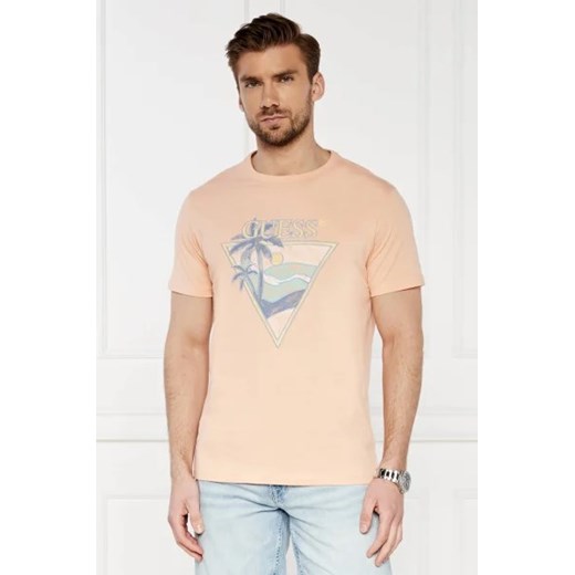 GUESS T-shirt | Regular Fit ze sklepu Gomez Fashion Store w kategorii T-shirty męskie - zdjęcie 172822593