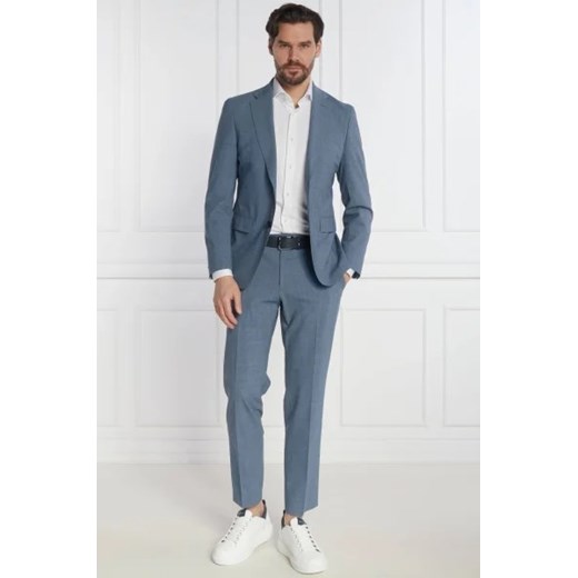 BOSS BLACK Garnitur P-Huge-2Pcs-242 | Slim Fit | z dodatkiem wełny 52 okazyjna cena Gomez Fashion Store