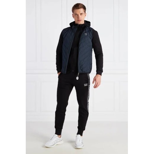 EA7 Bezrękawnik | Regular Fit S wyprzedaż Gomez Fashion Store