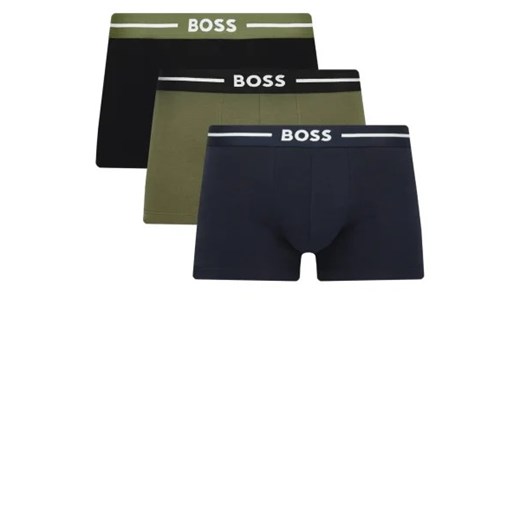 BOSS BLACK Bokserki 3-pack Trunk 3P Bold ze sklepu Gomez Fashion Store w kategorii Majtki męskie - zdjęcie 172823234