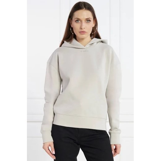 Calvin Klein Bluza METALLIC MICRO LOGO | Regular Fit Calvin Klein XS okazja Gomez Fashion Store