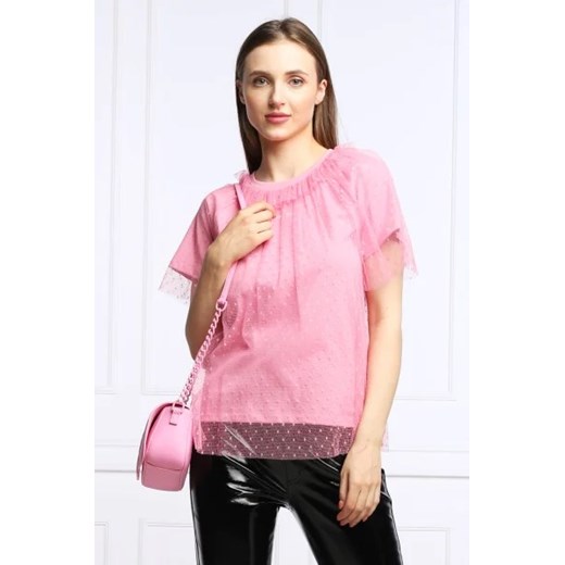 Red Valentino T-shirt | Regular Fit ze sklepu Gomez Fashion Store w kategorii Bluzki damskie - zdjęcie 172823570