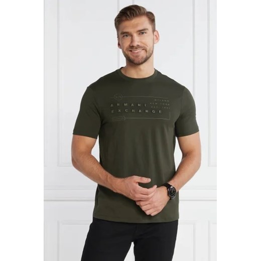 Armani Exchange T-shirt | Regular Fit ze sklepu Gomez Fashion Store w kategorii T-shirty męskie - zdjęcie 172823574