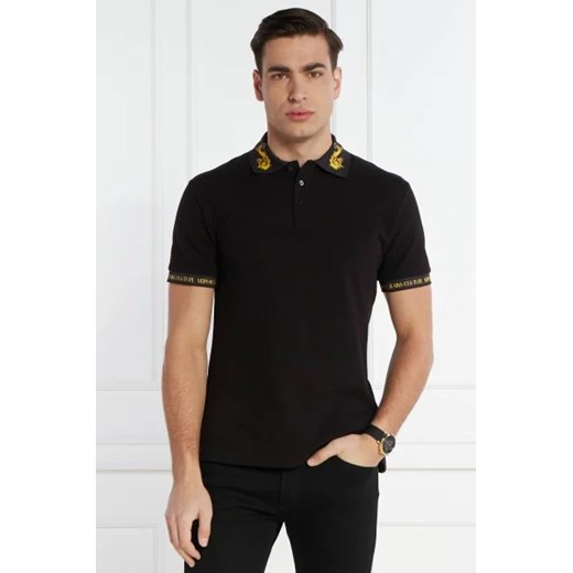 Versace Jeans Couture Polo | Slim Fit ze sklepu Gomez Fashion Store w kategorii T-shirty męskie - zdjęcie 172823582