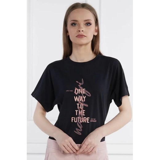 Napapijri T-shirt S-KEITH | Loose fit ze sklepu Gomez Fashion Store w kategorii Bluzki damskie - zdjęcie 172823641
