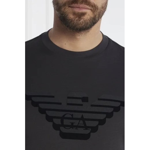 Emporio Armani T-shirt | Regular Fit Emporio Armani M okazja Gomez Fashion Store