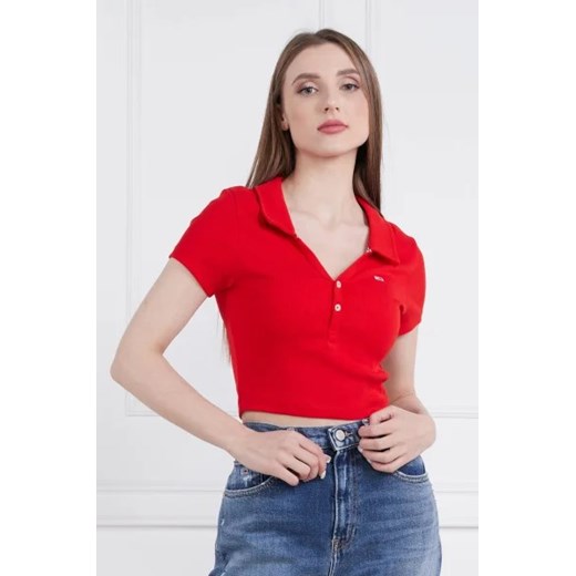 Tommy Jeans Polo | Cropped Fit Tommy Jeans XS Gomez Fashion Store okazja