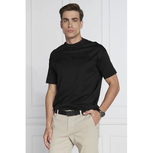 Emporio Armani T-shirt | Regular Fit Emporio Armani L promocyjna cena Gomez Fashion Store