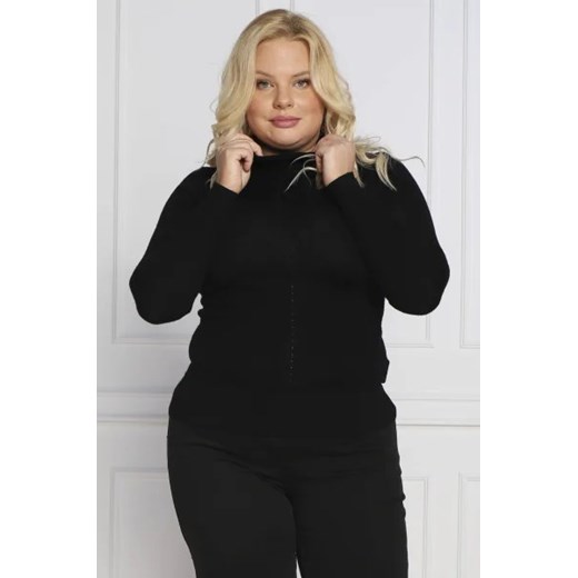 Persona by Marina Rinaldi Wełniany golf AVO PLUS SIZE | Slim Fit Persona By Marina Rinaldi 46/48 okazyjna cena Gomez Fashion Store