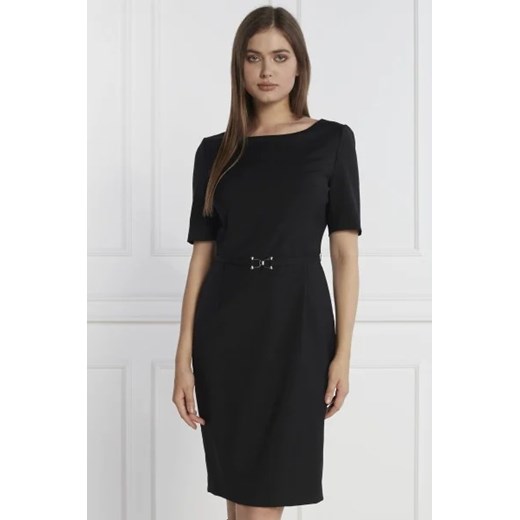 BOSS BLACK Wełniana sukienka Daleah ze sklepu Gomez Fashion Store w kategorii Sukienki - zdjęcie 172825322