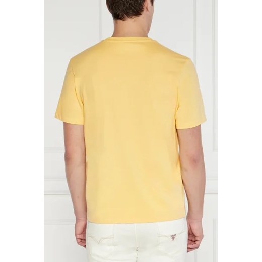 Pepe Jeans t-shirt męski żółty z krótkim rękawem 