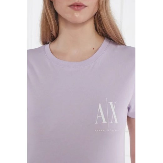 Bluzka damska Armani Exchange z bawełny 