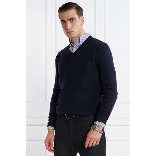 POLO RALPH LAUREN Wełniany sweter | Slim Fit ze sklepu Gomez Fashion Store w kategorii Swetry męskie - zdjęcie 172827101