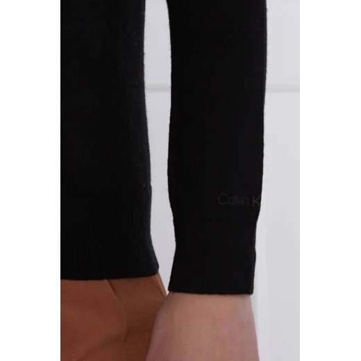 Calvin Klein Wełniany sweter | Slim Fit Calvin Klein S wyprzedaż Gomez Fashion Store