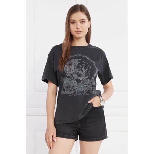 The Kooples T-shirt | Regular Fit ze sklepu Gomez Fashion Store w kategorii Bluzki damskie - zdjęcie 172828334