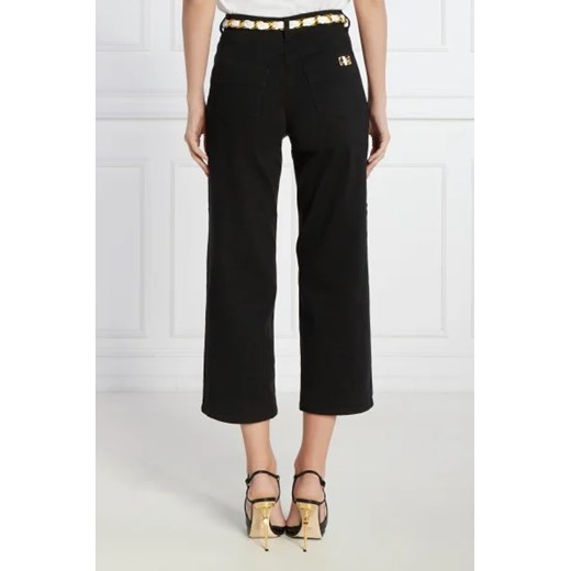 Elisabetta Franchi Jeansy | Cropped Fit | high waist Elisabetta Franchi 31 okazja Gomez Fashion Store