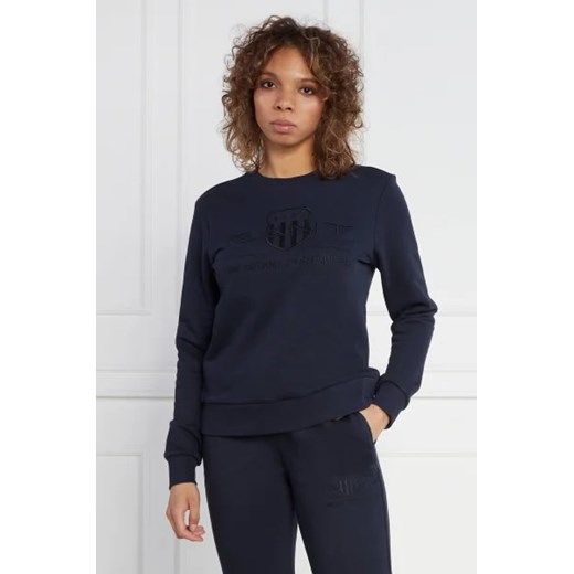 Gant Bluza REG TONAL SHIELD | Regular Fit Gant XL promocyjna cena Gomez Fashion Store