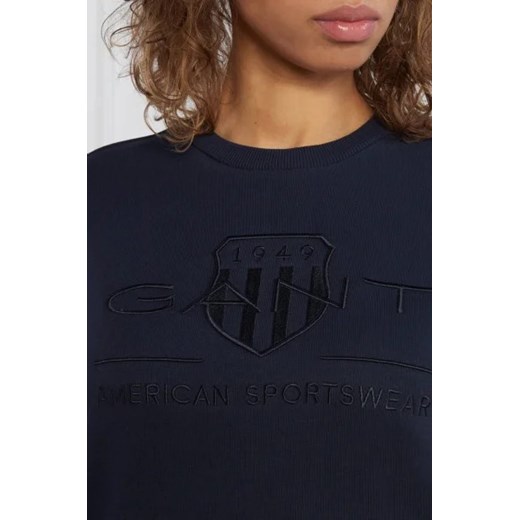 Gant Bluza REG TONAL SHIELD | Regular Fit Gant XL okazja Gomez Fashion Store