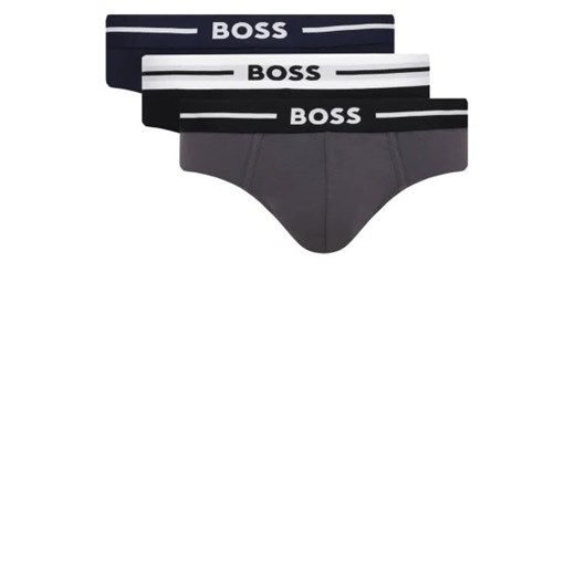 BOSS BLACK Slipy 3-pack HipBr 3P Bold ze sklepu Gomez Fashion Store w kategorii Majtki męskie - zdjęcie 172828932
