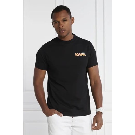Karl Lagerfeld T-shirt | Regular Fit ze sklepu Gomez Fashion Store w kategorii T-shirty męskie - zdjęcie 172828951