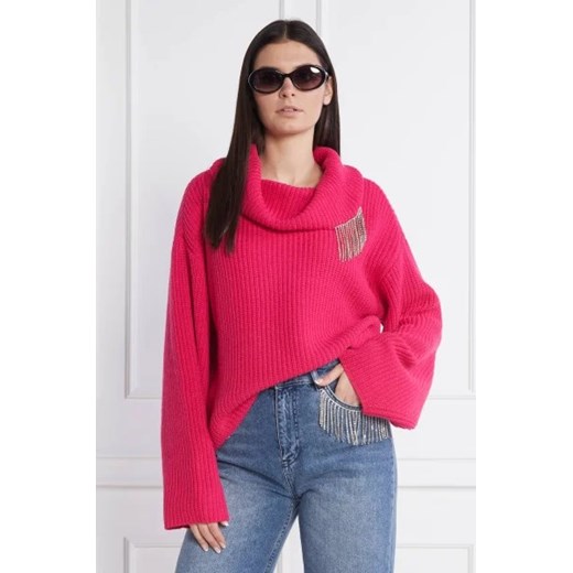 Twinset Actitude Sweter | Relaxed fit | z dodatkiem wełny ze sklepu Gomez Fashion Store w kategorii Swetry damskie - zdjęcie 172829322