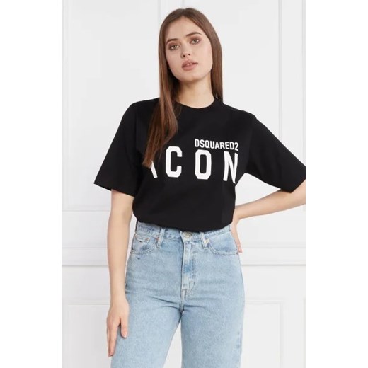 Dsquared2 T-shirt | Regular Fit Dsquared2 M Gomez Fashion Store wyprzedaż