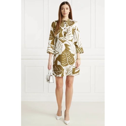 Marella SPORT Lniana sukienka BESSY 42 Gomez Fashion Store