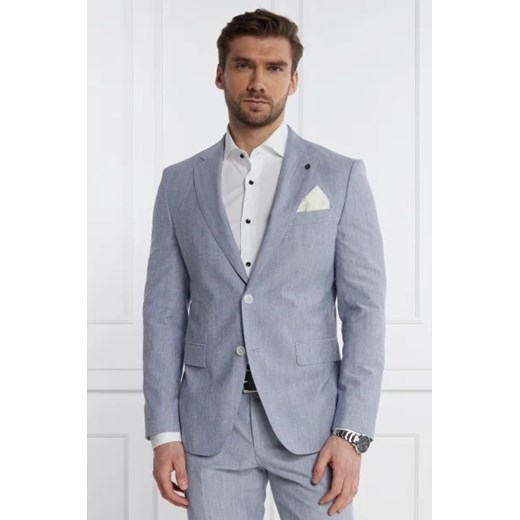 BOSS BLACK Marynarka H-Hutson-233 | Slim Fit | z dodatkiem wełny ze sklepu Gomez Fashion Store w kategorii Marynarki męskie - zdjęcie 172830990