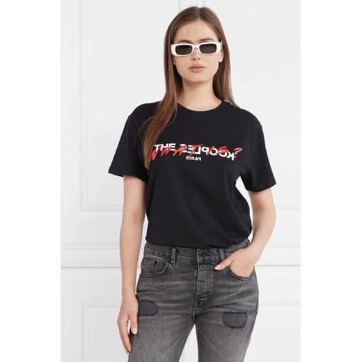 The Kooples T-shirt | Regular Fit ze sklepu Gomez Fashion Store w kategorii Bluzki damskie - zdjęcie 172831161