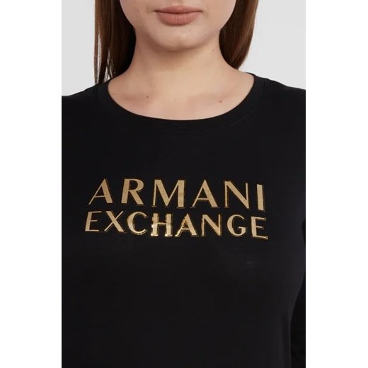 Bluzka damska Armani Exchange bawełniana