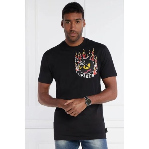 Philipp Plein T-shirt | Regular Fit ze sklepu Gomez Fashion Store w kategorii T-shirty męskie - zdjęcie 172832142