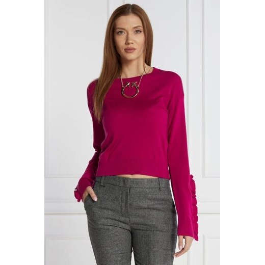 Pinko Wełniany sweter | Regular Fit ze sklepu Gomez Fashion Store w kategorii Swetry damskie - zdjęcie 172832272