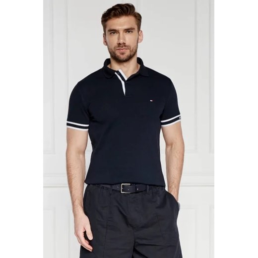 Tommy Hilfiger Polo MONOTYPE CUFF | Slim Fit ze sklepu Gomez Fashion Store w kategorii T-shirty męskie - zdjęcie 172832612