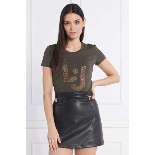 Liu Jo T-shirt | Regular Fit ze sklepu Gomez Fashion Store w kategorii Bluzki damskie - zdjęcie 172832721