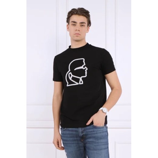 Karl Lagerfeld T-shirt CREWNECK | Regular Fit ze sklepu Gomez Fashion Store w kategorii T-shirty męskie - zdjęcie 172832810