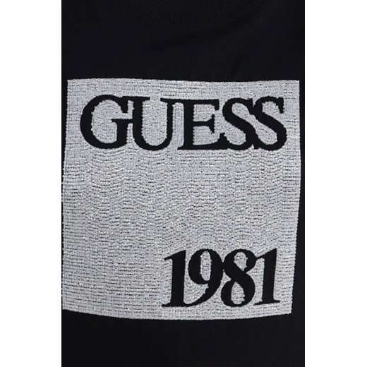 GUESS T-shirt BEADS | Regular Fit Guess S wyprzedaż Gomez Fashion Store