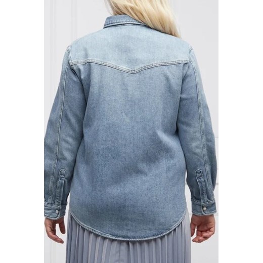 Persona by Marina Rinaldi Koszula FARRO Plus size | Regular Fit | denim Persona By Marina Rinaldi 44 okazja Gomez Fashion Store