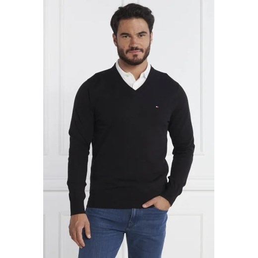 Tommy Hilfiger Sweter 1997 V NECK SWEATER | Regular Fit ze sklepu Gomez Fashion Store w kategorii Swetry męskie - zdjęcie 172834192