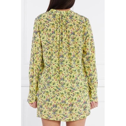 Zadig&Voltaire Satynowa bluzka | Relaxed fit Zadig&voltaire S promocyjna cena Gomez Fashion Store