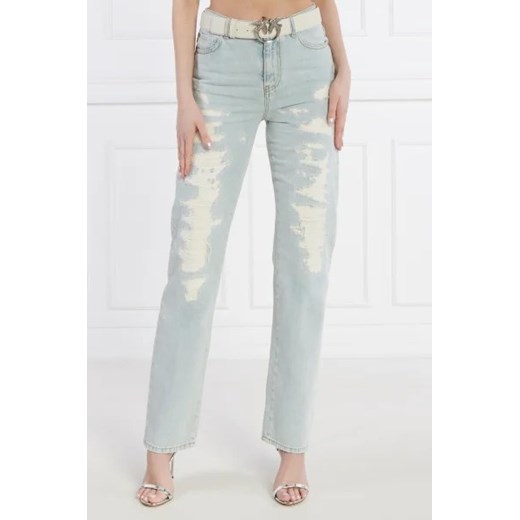 Pinko Jeansy ROXANNE | Straight fit ze sklepu Gomez Fashion Store w kategorii Jeansy damskie - zdjęcie 172834654