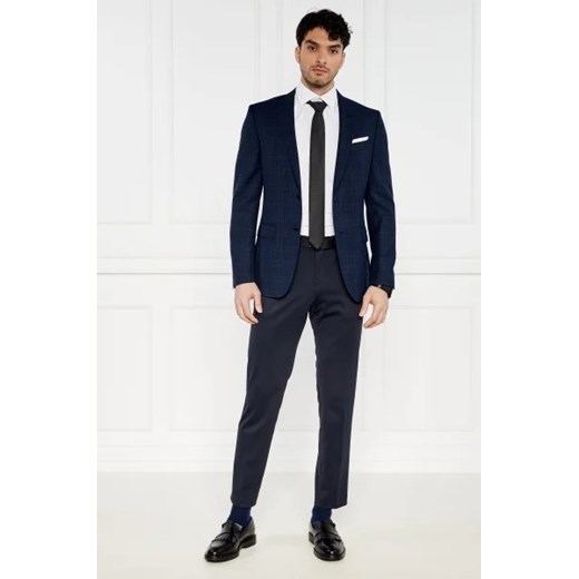 BOSS BLACK Wełniana marynarka Hutson | Slim Fit 52 Gomez Fashion Store