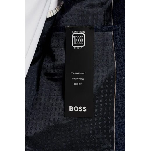 BOSS BLACK Wełniana marynarka Hutson | Slim Fit 58 Gomez Fashion Store
