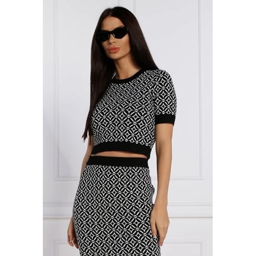 Michael Kors Bluzka | Cropped Fit Michael Kors M promocja Gomez Fashion Store