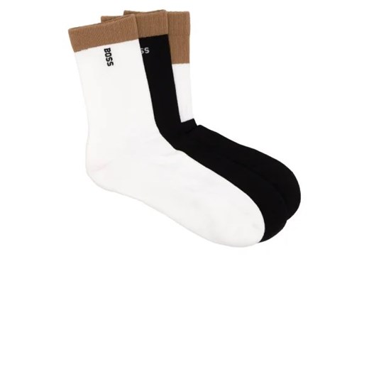 BOSS BLACK Skarpety 3-pack QS IconicBlock 43-46 okazja Gomez Fashion Store